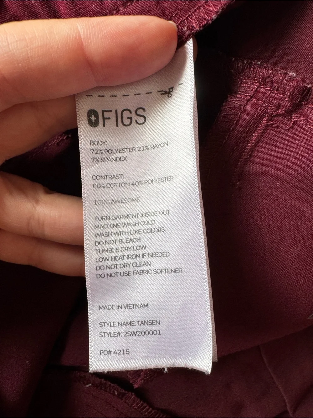 Figs men’s tansen